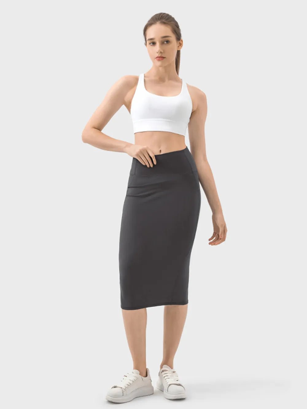 Millennia Slit Wrap Active Skirt - Crowned Energy CO.