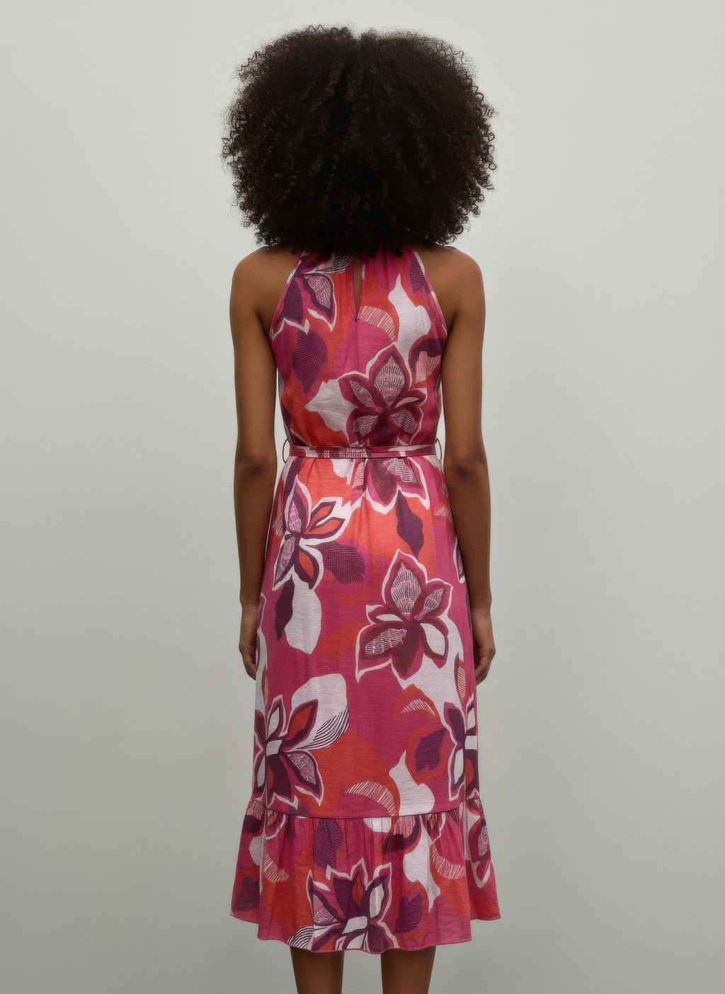Mlle Gabrielle Floral Dress - Crowned Energy CO.