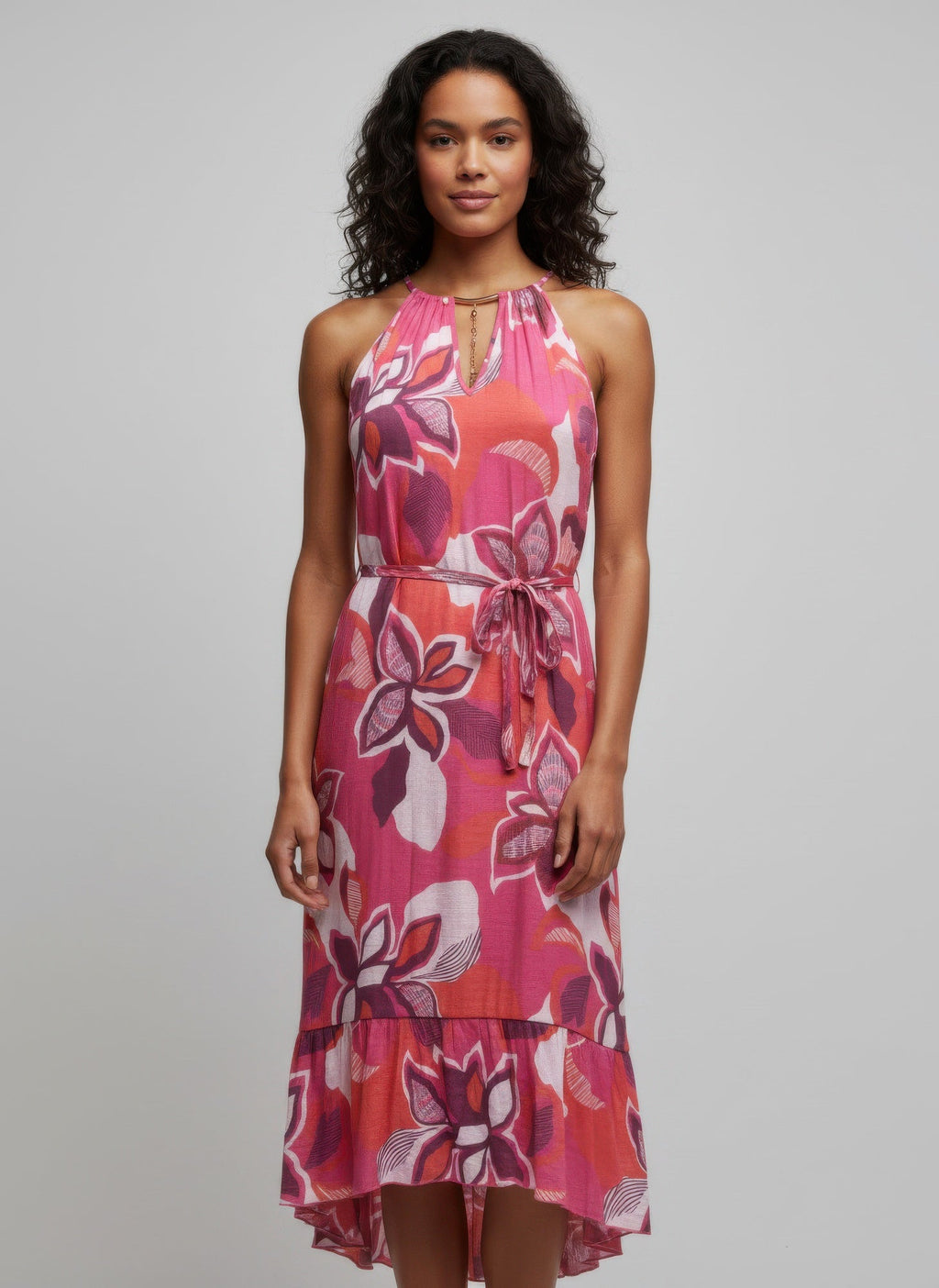 Mlle Gabrielle Floral Dress - Crowned Energy CO.