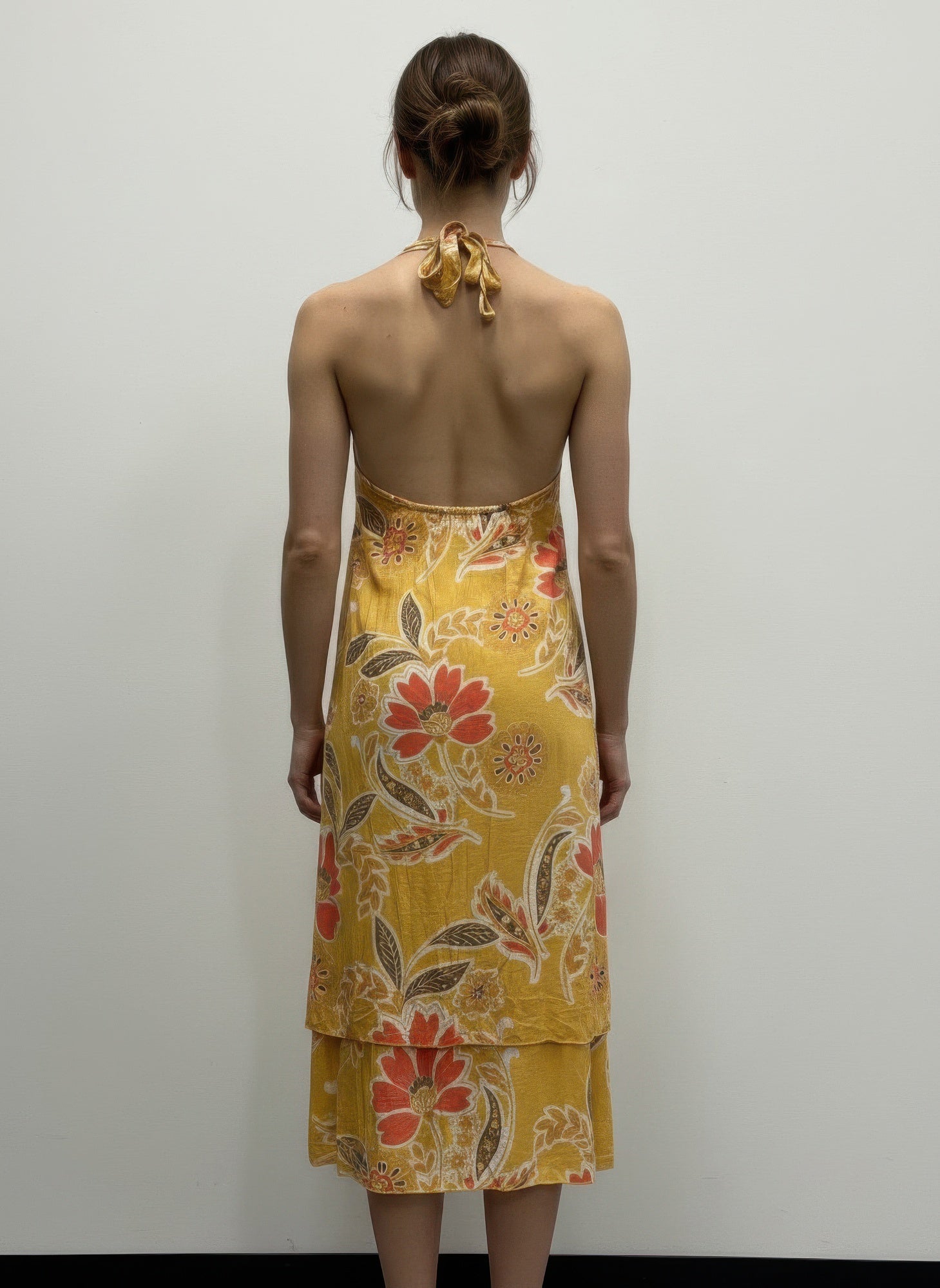 Mlle Gabrielle Floral Sleeveless Dress - Crowned Energy CO.