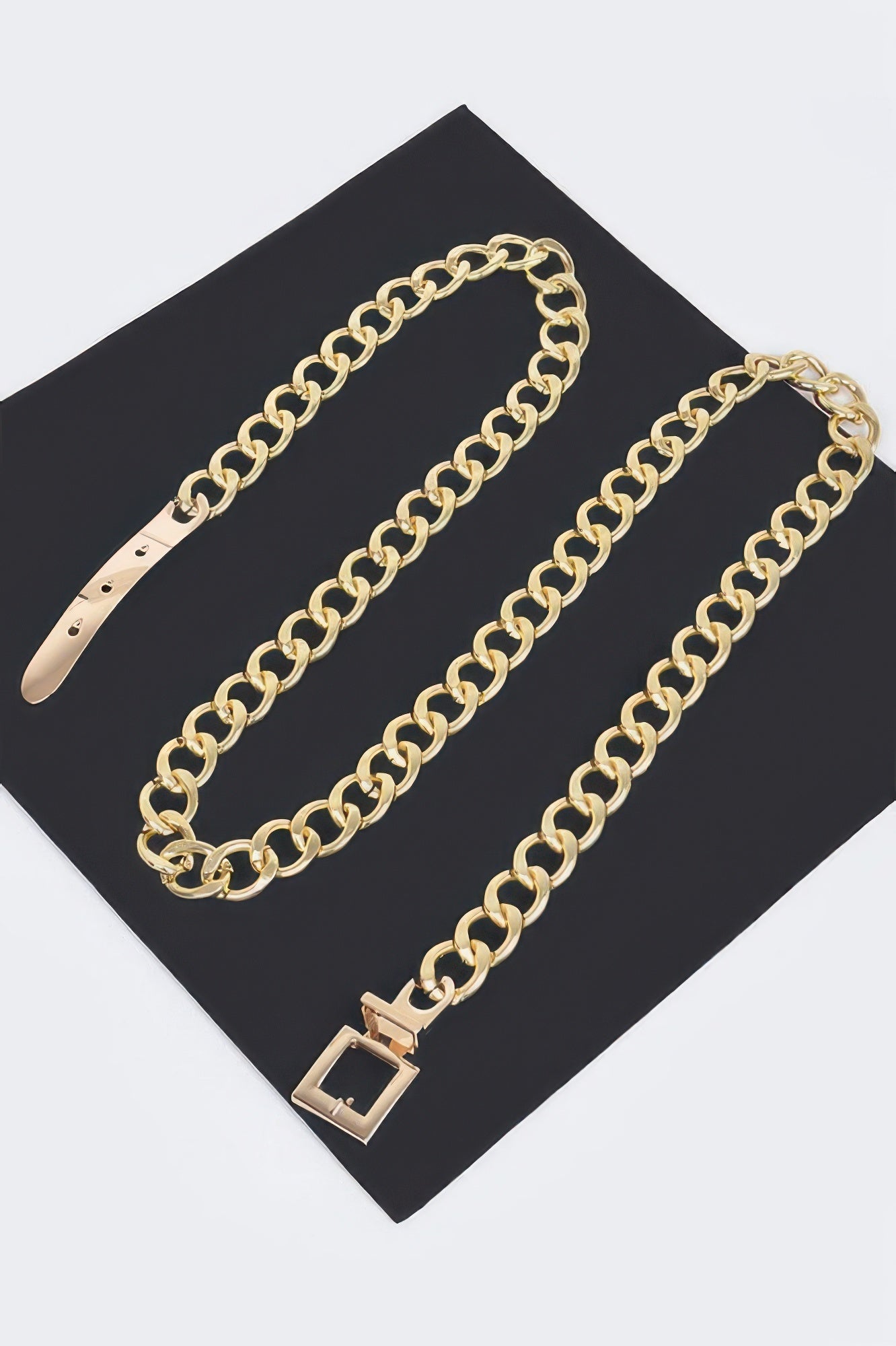 Monotone Plus Size Chain Belt - Crowned Energy CO.
