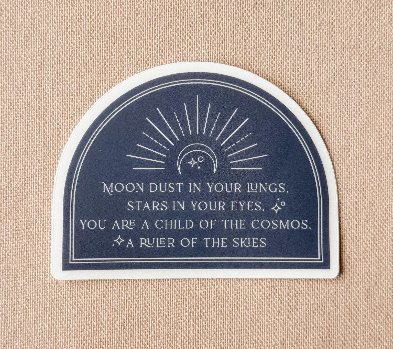 Moon Dust Sticker - Crowned Energy CO.