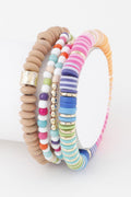 Multi Beaded Bracelet - Crowned Energy CO.