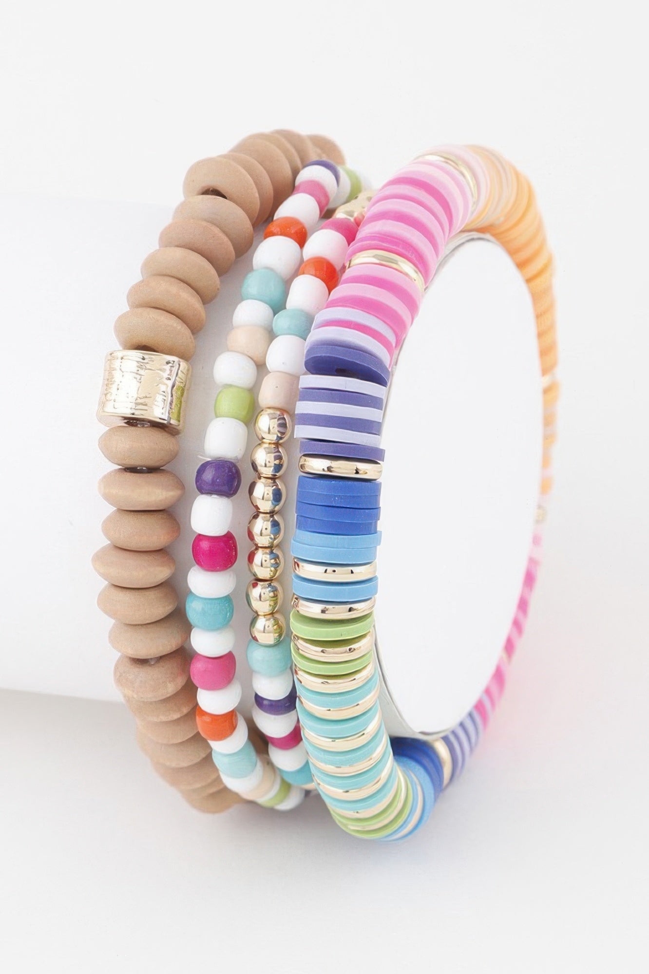 Multi Beaded Bracelet - Crowned Energy CO.