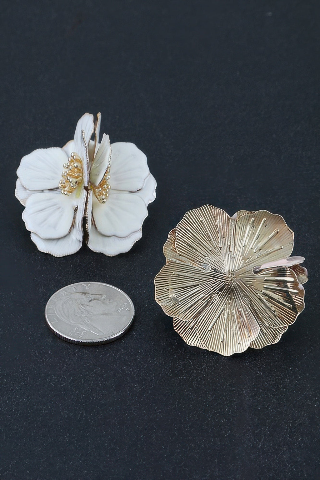 Multi Dimensional Blossom Earrings - Crowned Energy CO.