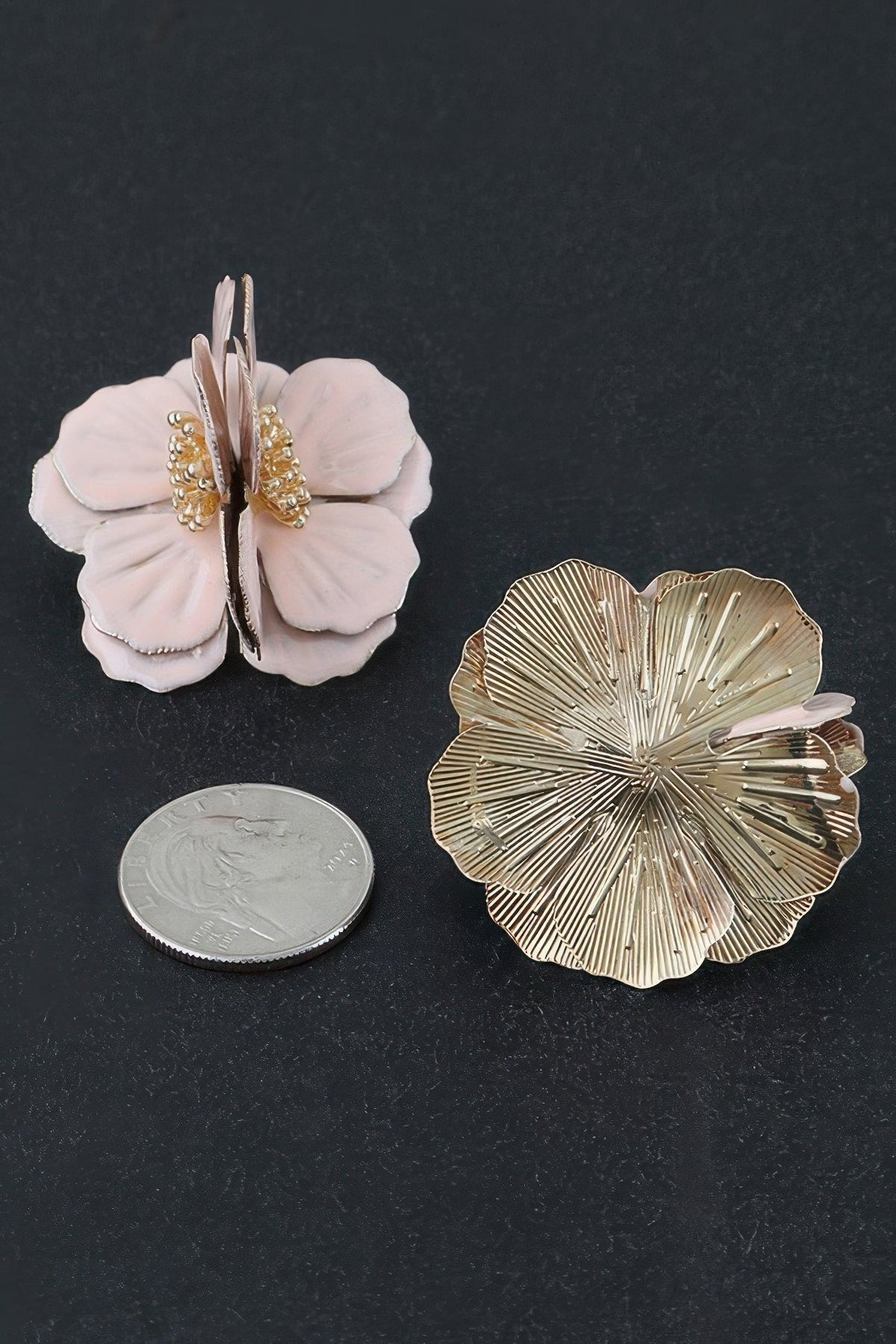 Multi Dimensional Blossom Earrings - Crowned Energy CO.