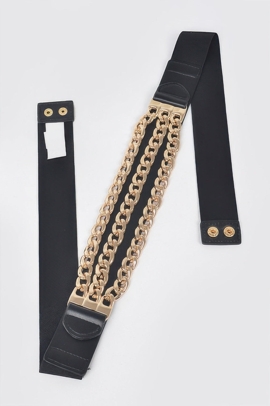 Multi Layered Chain Plus Size Elastic Belt - Crowned Energy CO.