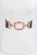 Multi Metal Buckle Stretch Plus Size Belt - Crowned Energy CO.