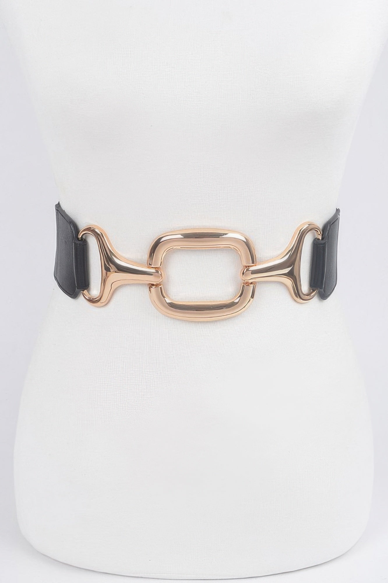 Multi Metal Buckle Stretch Plus Size Belt - Crowned Energy CO.