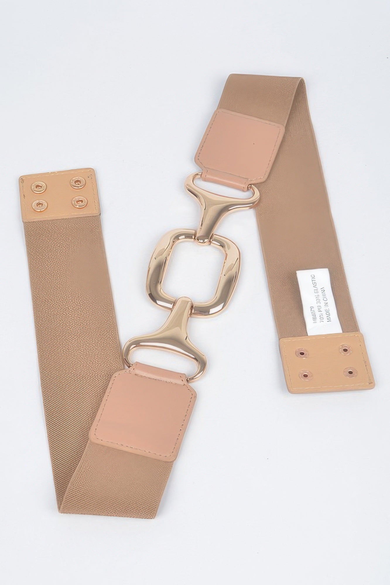 Multi Metal Buckle Stretch Plus Size Belt - Crowned Energy CO.
