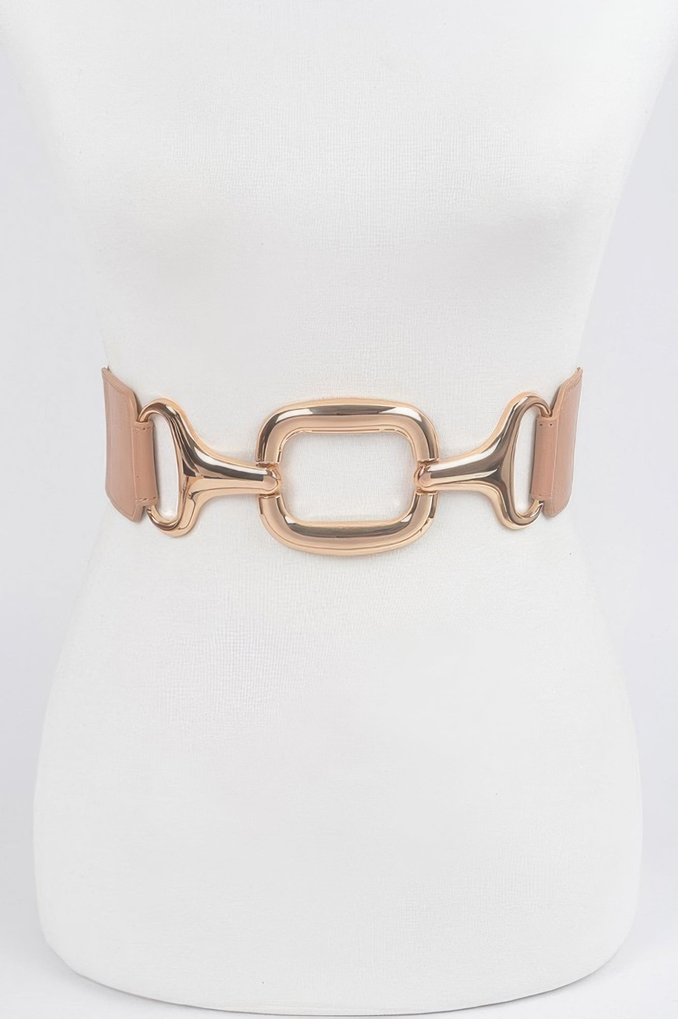 Multi Metal Buckle Stretch Plus Size Belt - Crowned Energy CO.