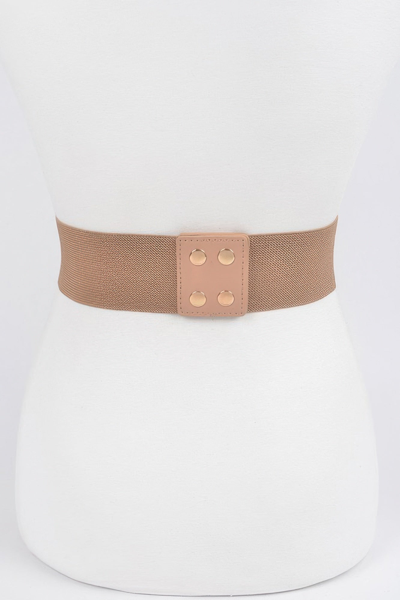 Multi Metal Buckle Stretch Plus Size Belt - Crowned Energy CO.