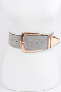 Multi Metal Rhinestone Belt - Crowned Energy CO.
