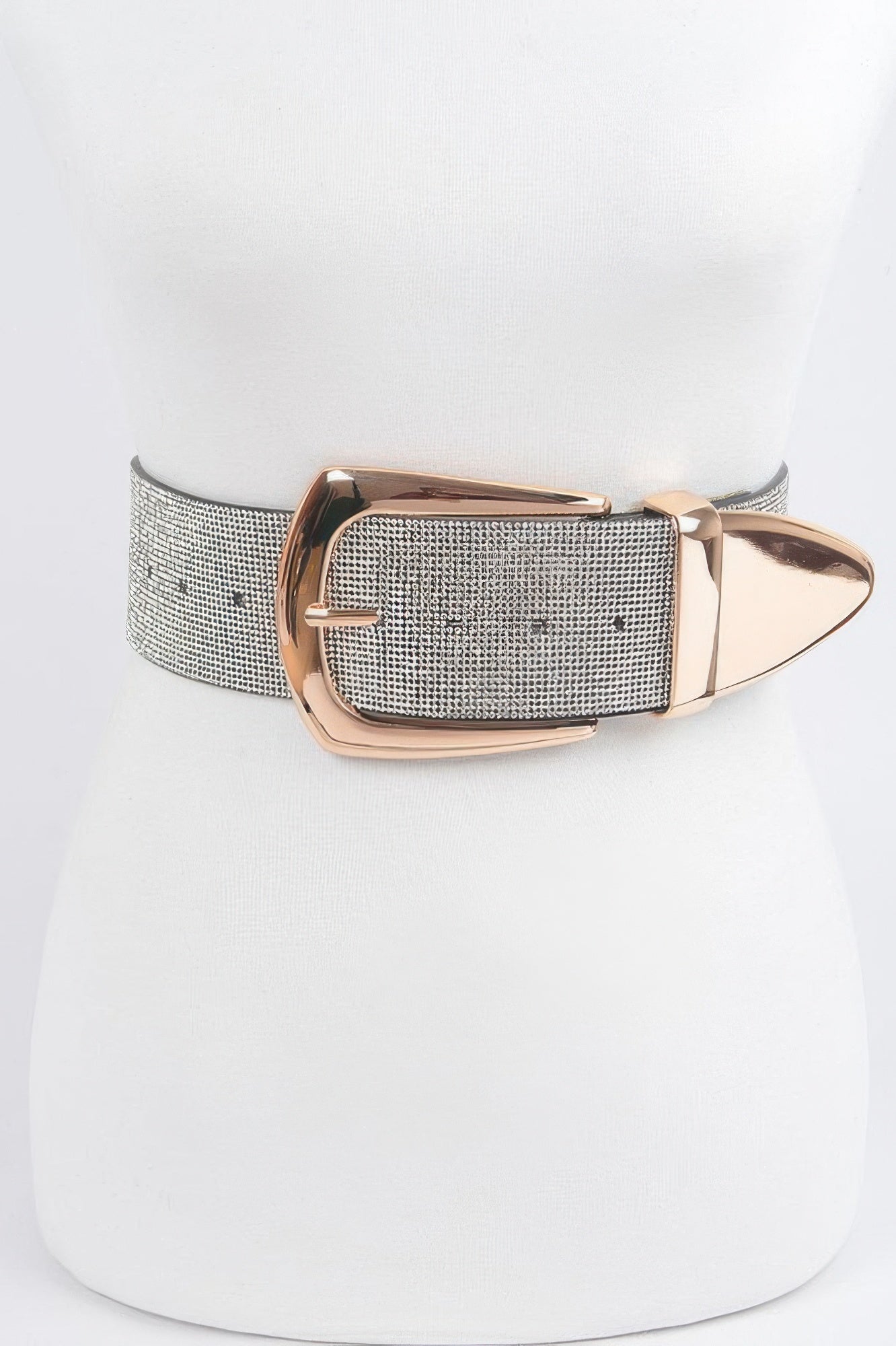 Multi Metal Rhinestone Belt - Crowned Energy CO.
