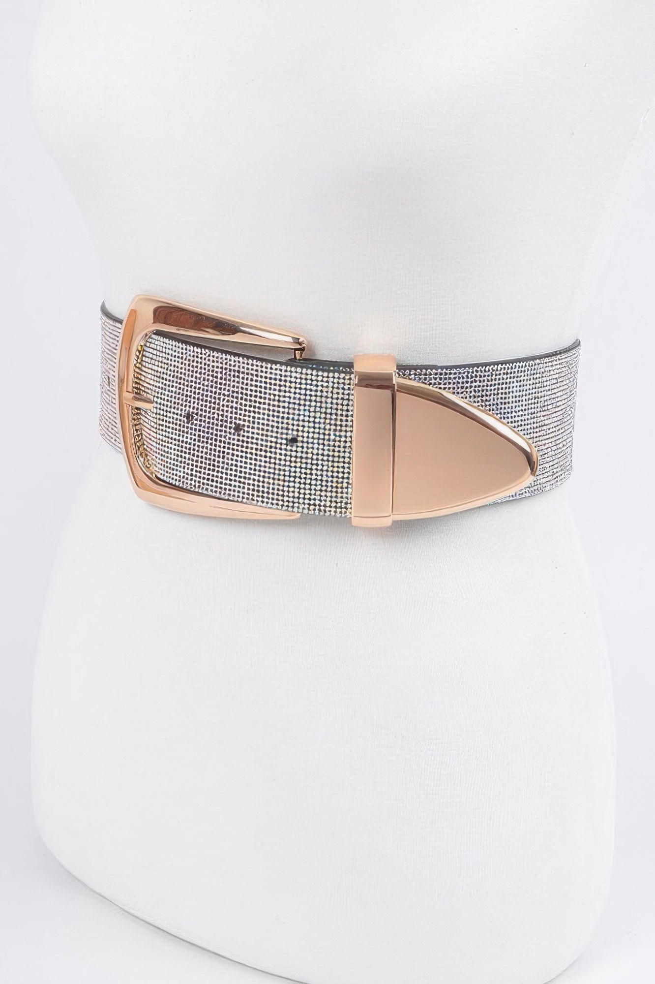 Multi Metal Rhinestone Belt - Crowned Energy CO.