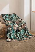 Multicolour Western Style Pattern Large Flannel Blanket - Crowned Energy CO.