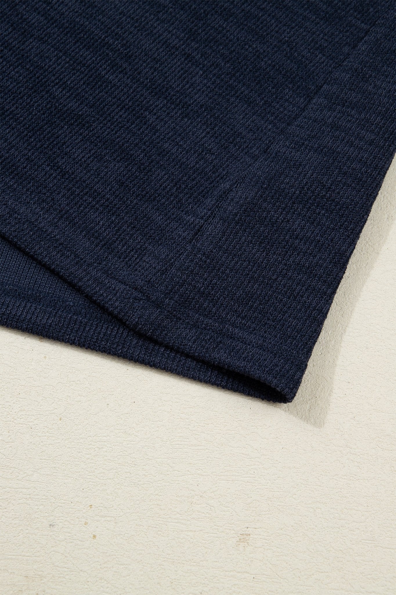 Navy Blue Ribbed Contrast Leopard Patchwork Short Sleeve Top - Crowned Energy CO.