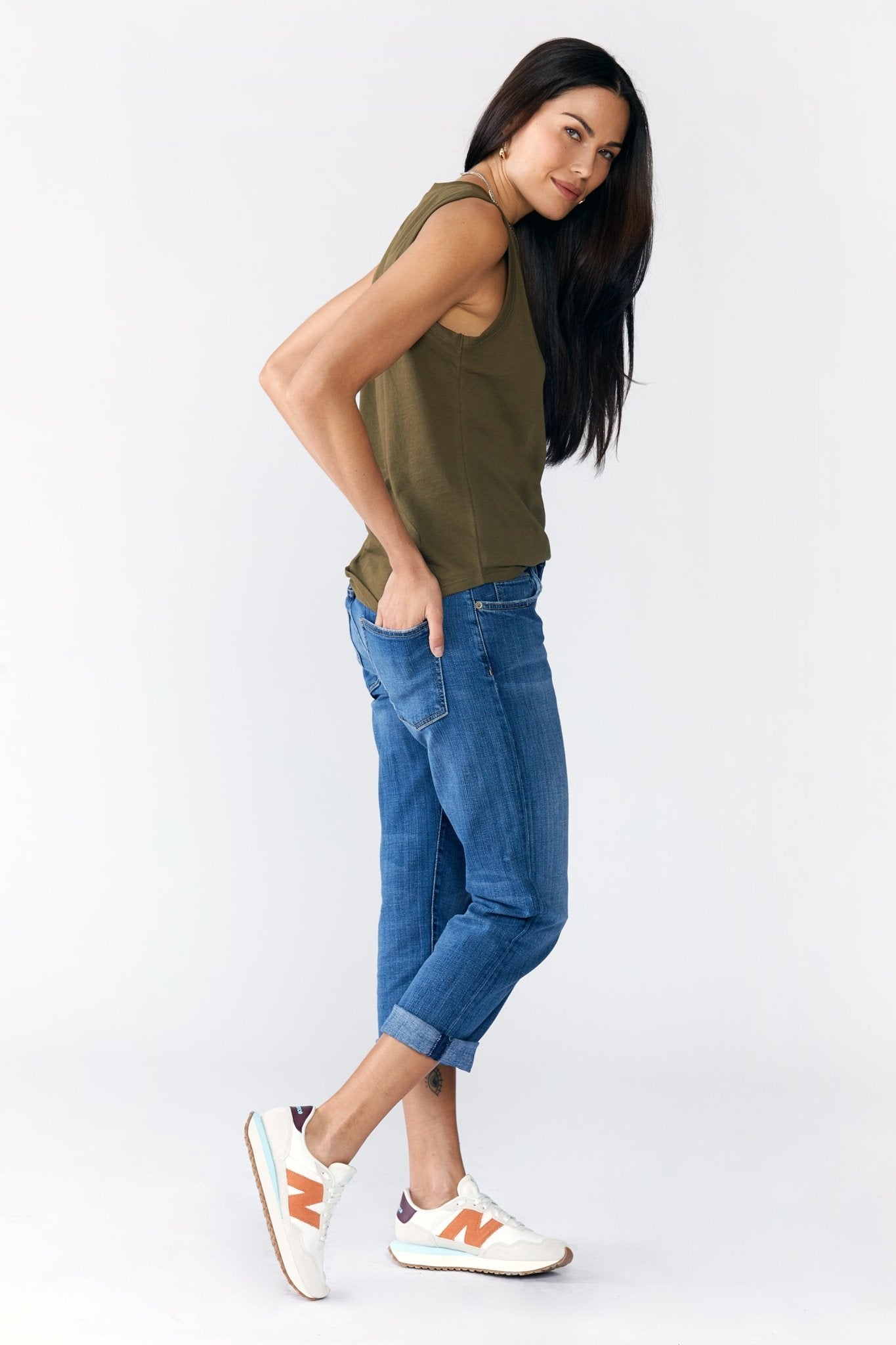 Nina Muscle Tee - Crowned Energy CO.