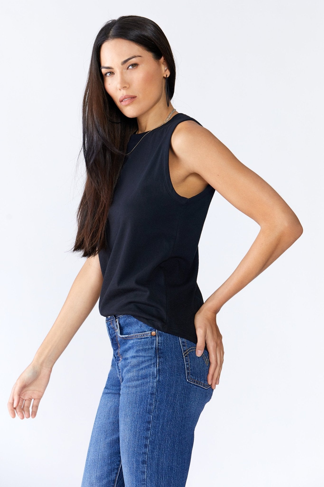 Nina Muscle Tee - Crowned Energy CO.