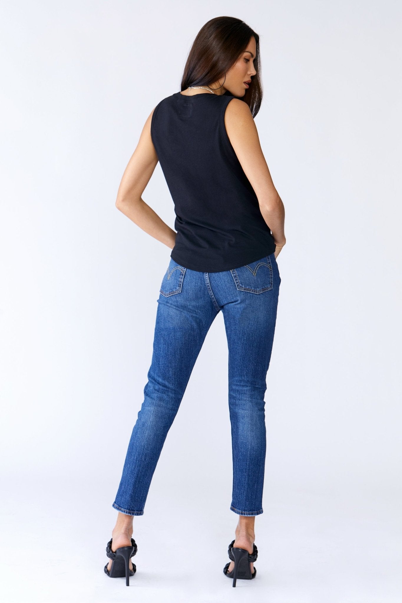 Nina Muscle Tee - Crowned Energy CO.