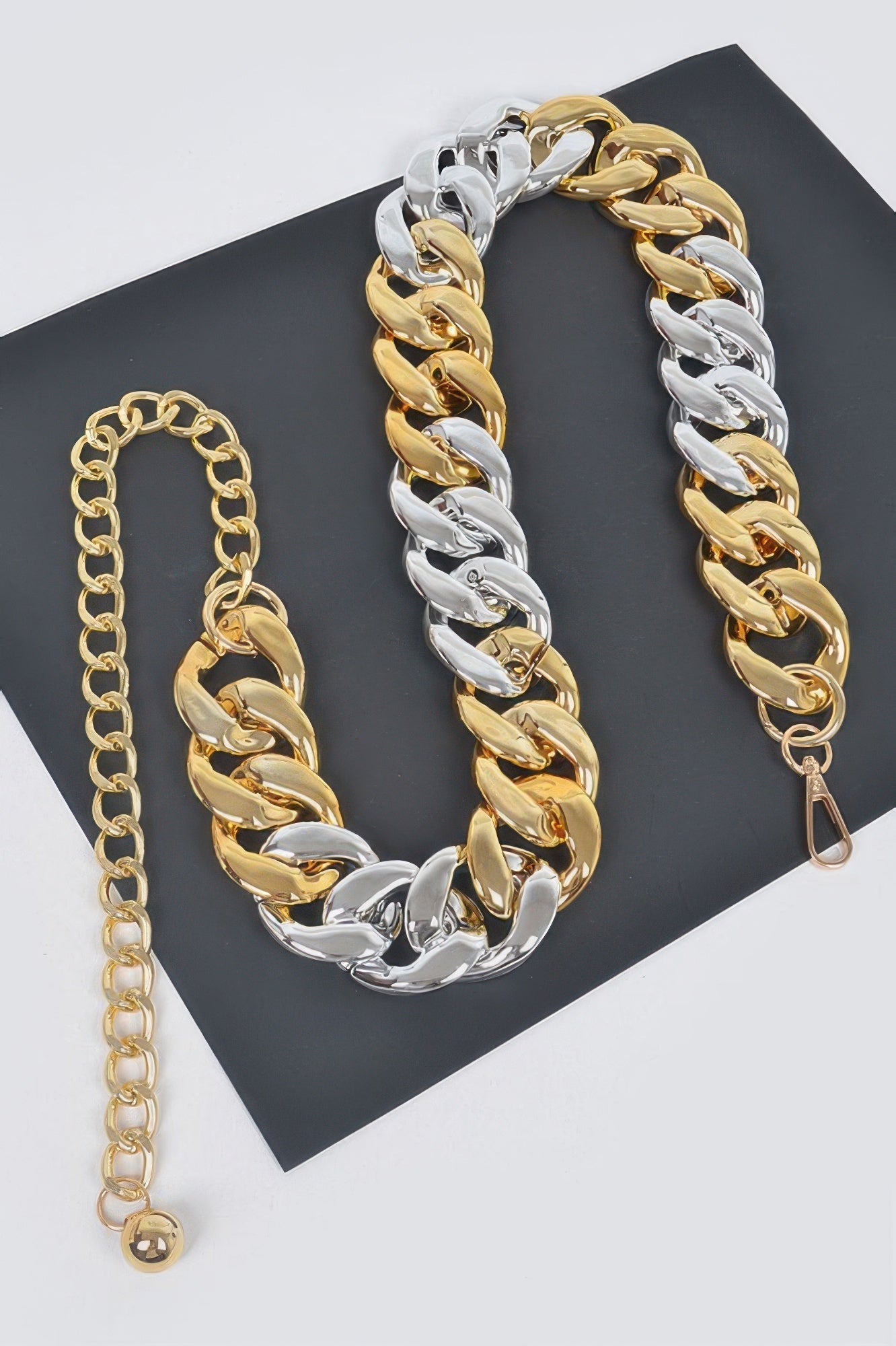 Oversized Chain Belt - Crowned Energy CO.