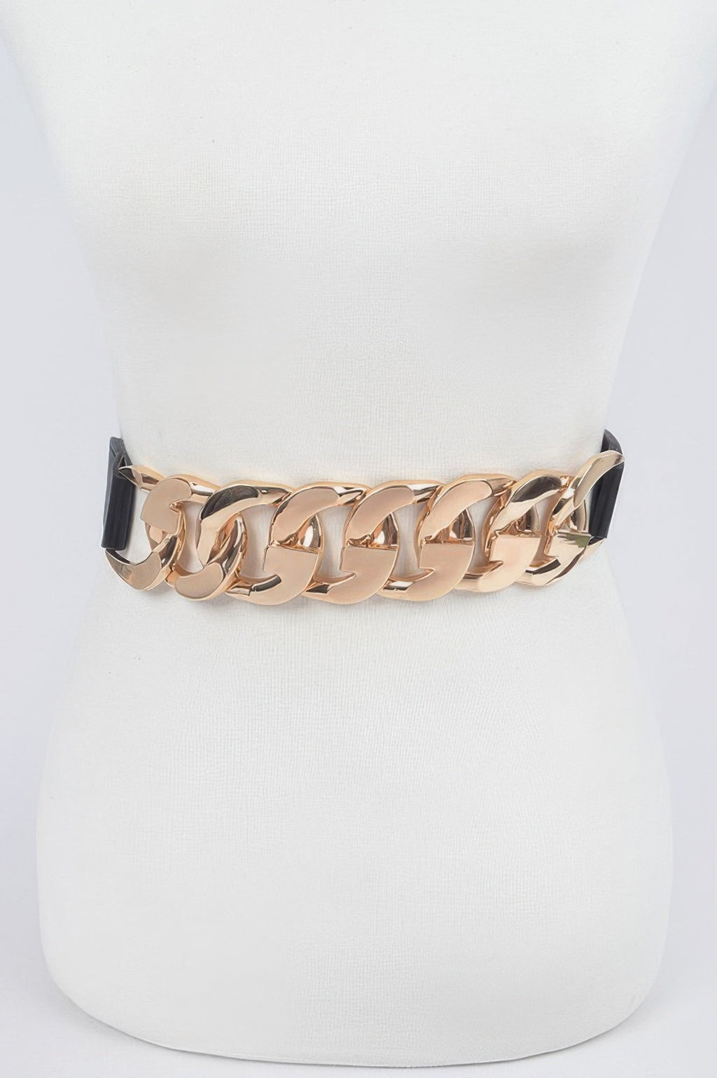 Oversized Chain Plus Size Stretch Belt - Crowned Energy CO.