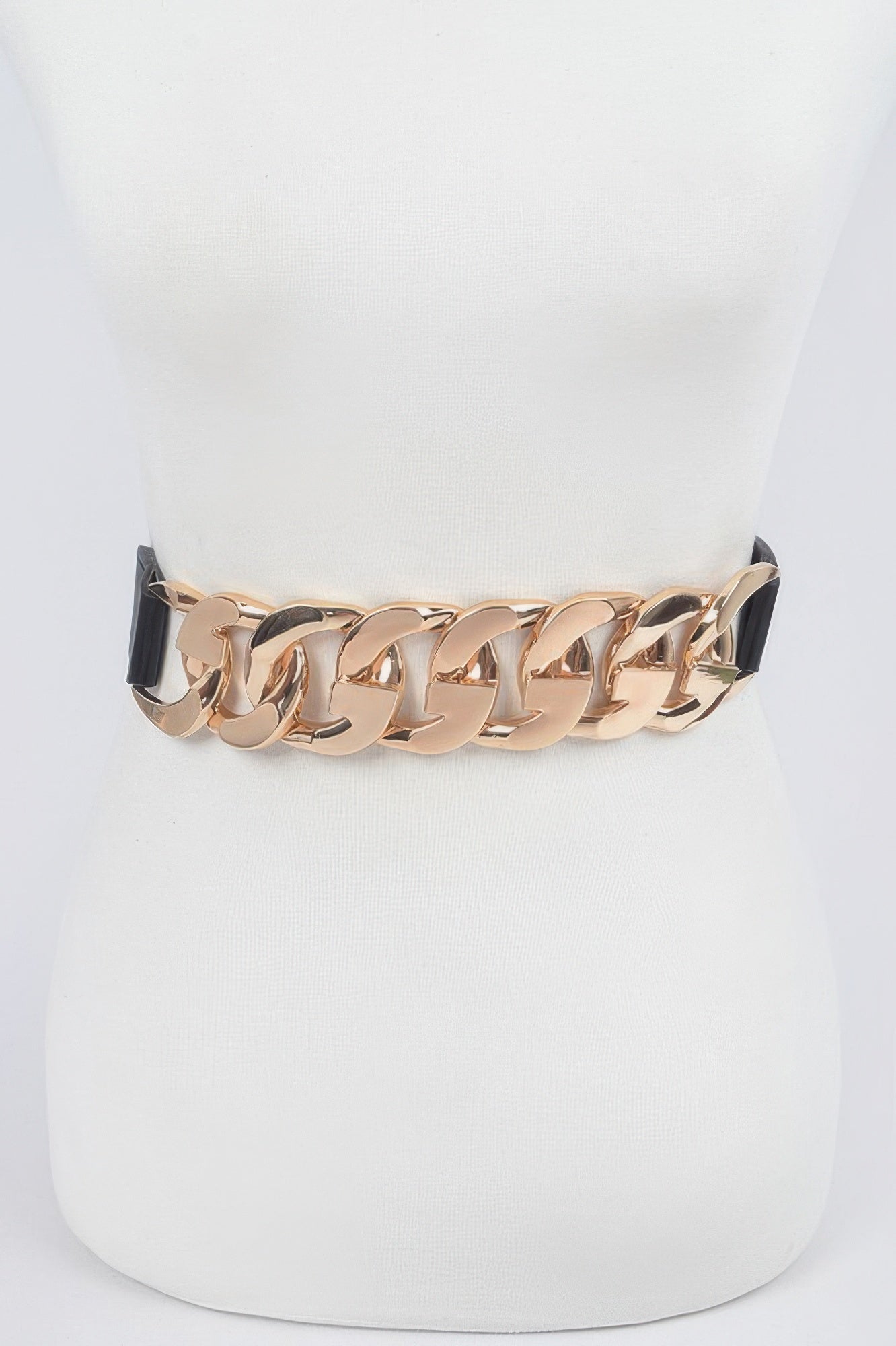 Oversized Chain Plus Size Stretch Belt - Crowned Energy CO.