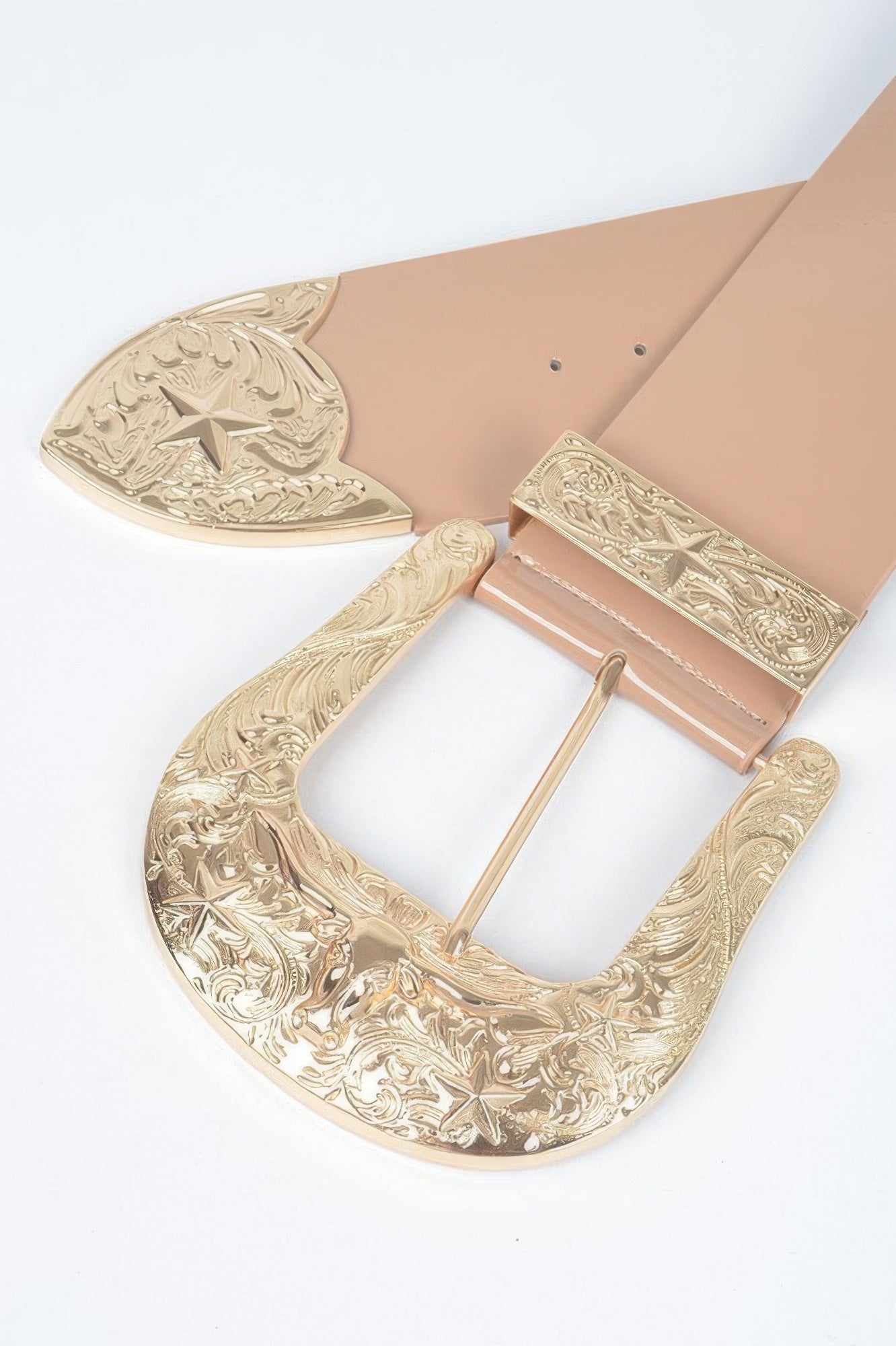 Oversized Multi Metal Plus Size Waist Enamel Belt - Crowned Energy CO.