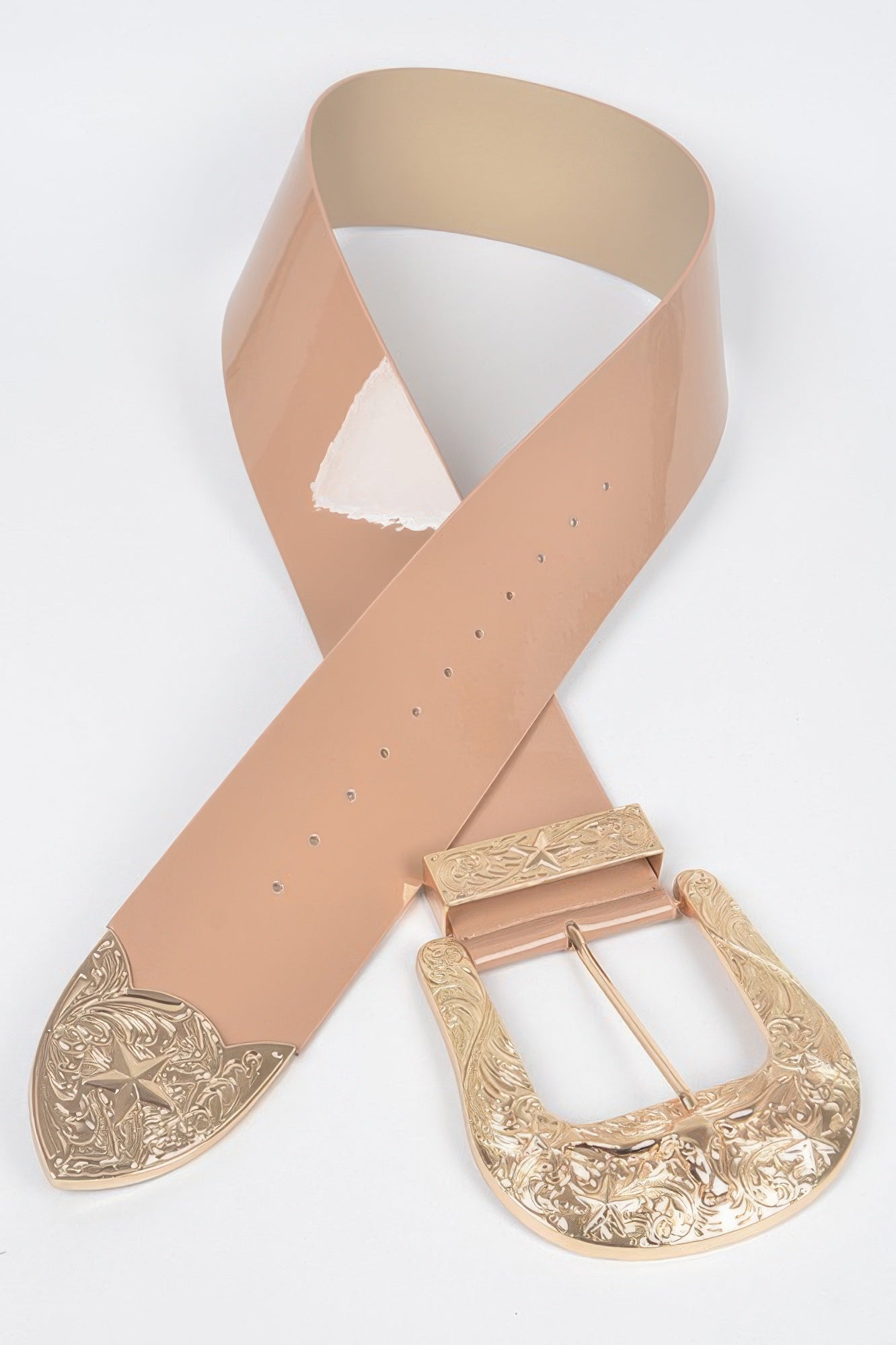 Oversized Multi Metal Plus Size Waist Enamel Belt - Crowned Energy CO.
