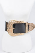 Oversized Multi Metal Plus Size Waist Enamel Belt - Crowned Energy CO.