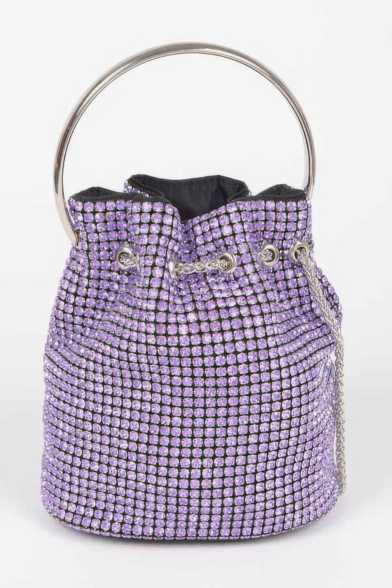 Oversized Rhinestone Clutch - Crowned Energy CO.