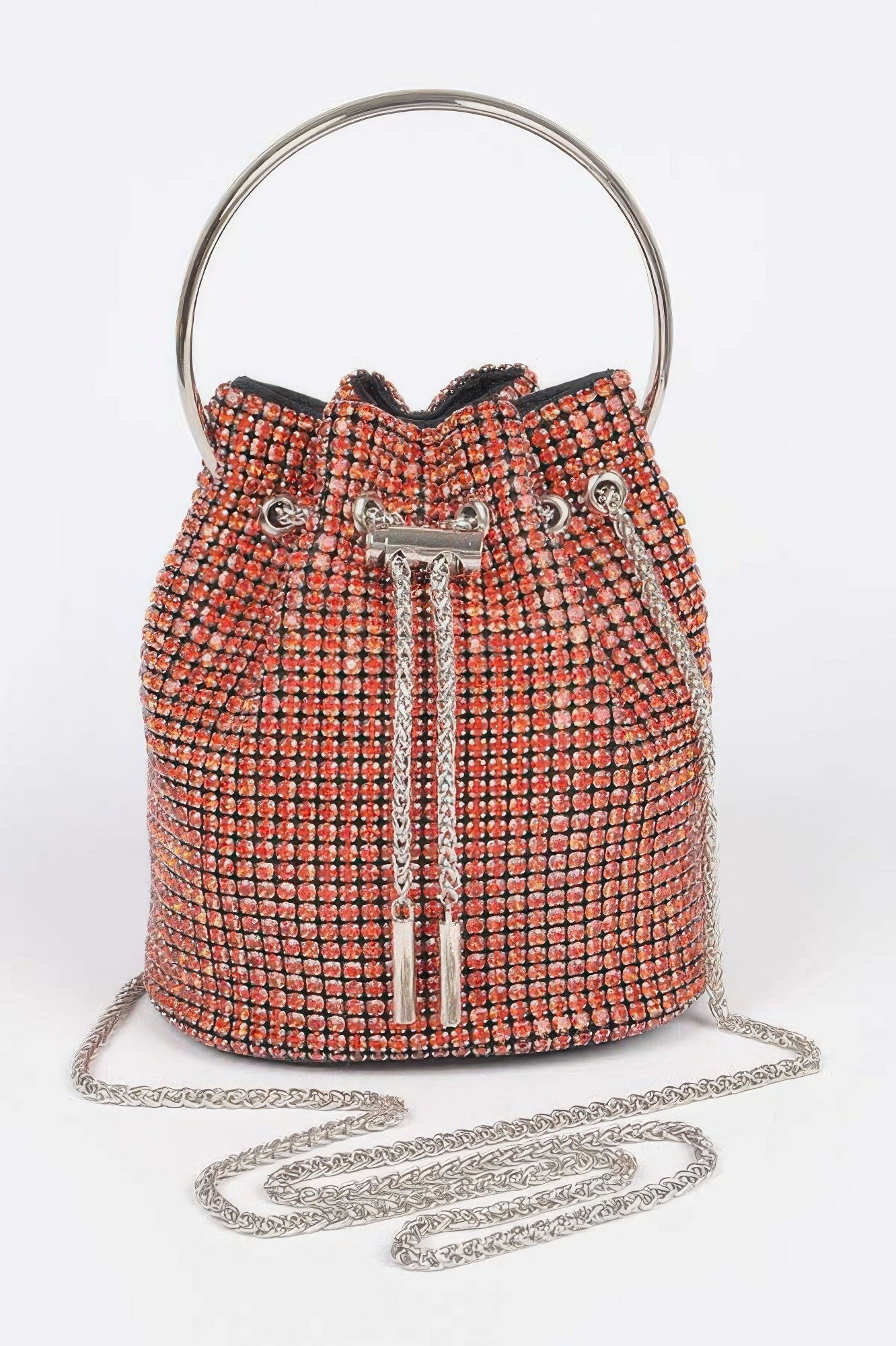 Oversized Rhinestone Clutch - Crowned Energy CO.
