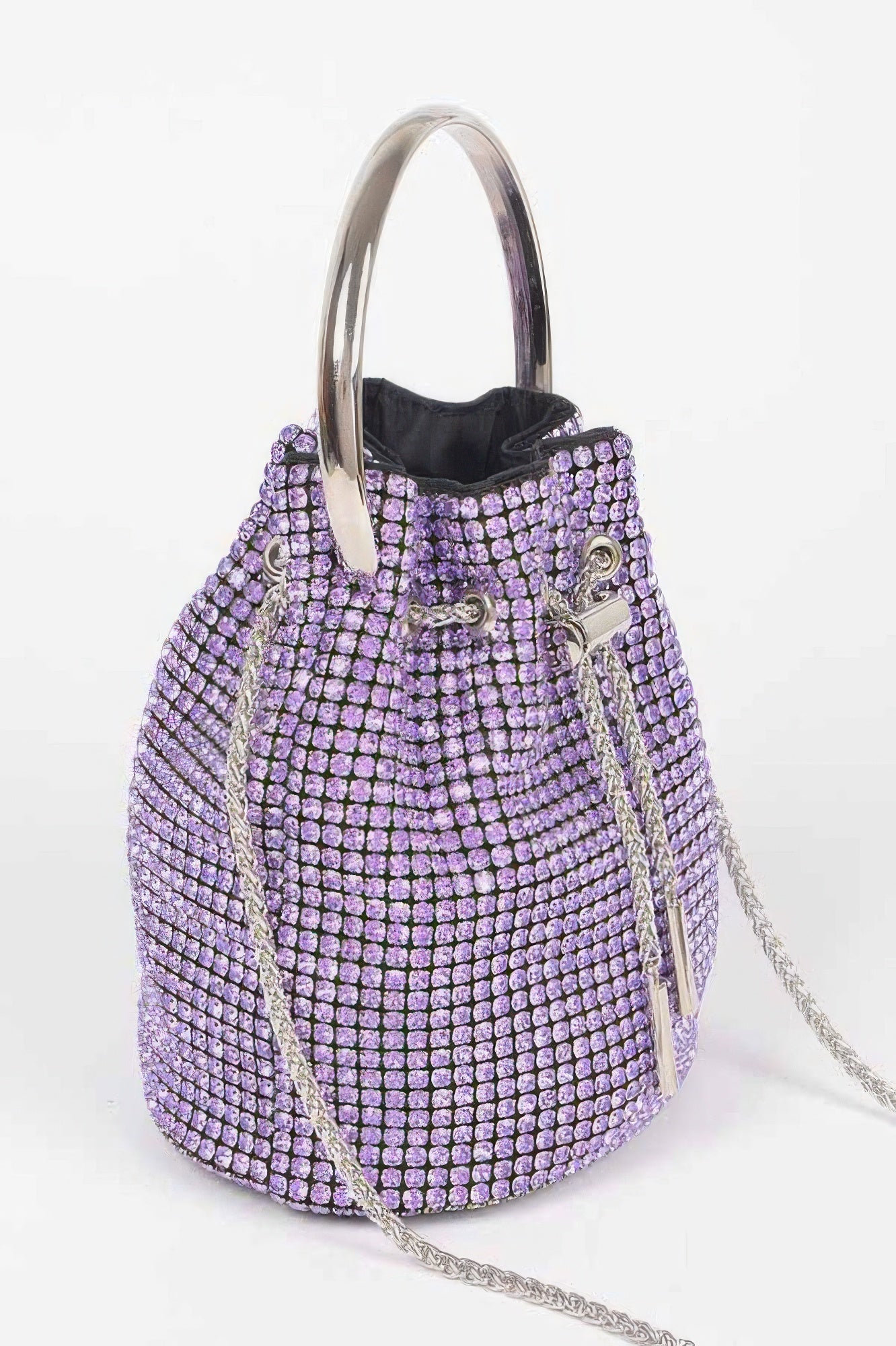 Oversized Rhinestone Clutch - Crowned Energy CO.