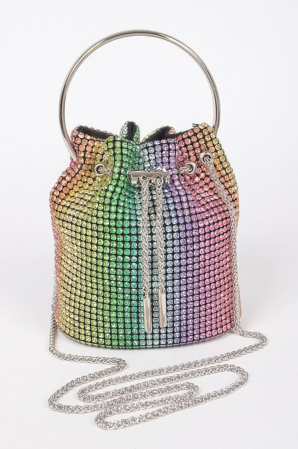 Oversized Rhinestone Clutch - Crowned Energy CO.