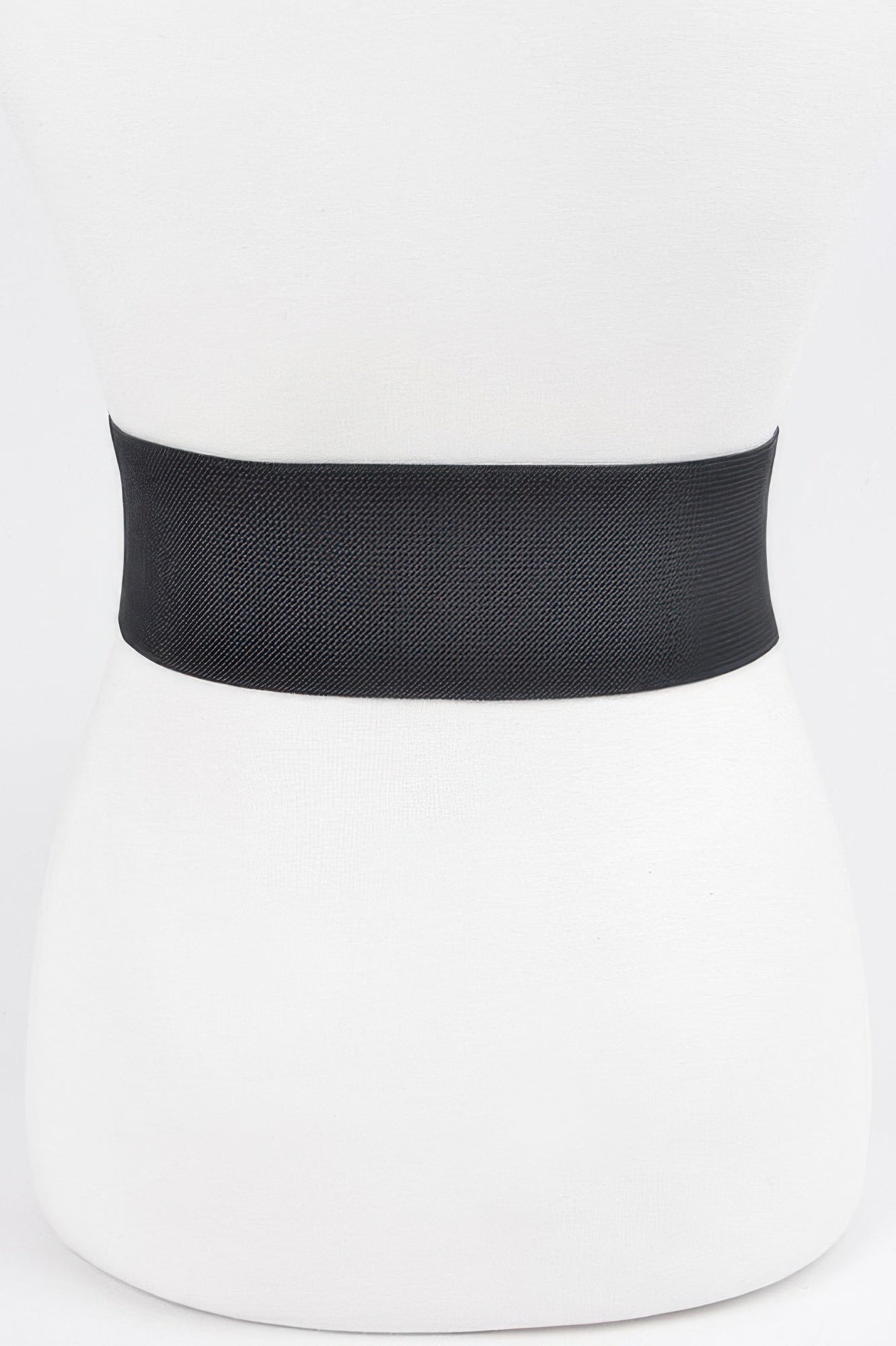 Oversized Round Buckle Plus Size Elastic Belt - Crowned Energy CO.