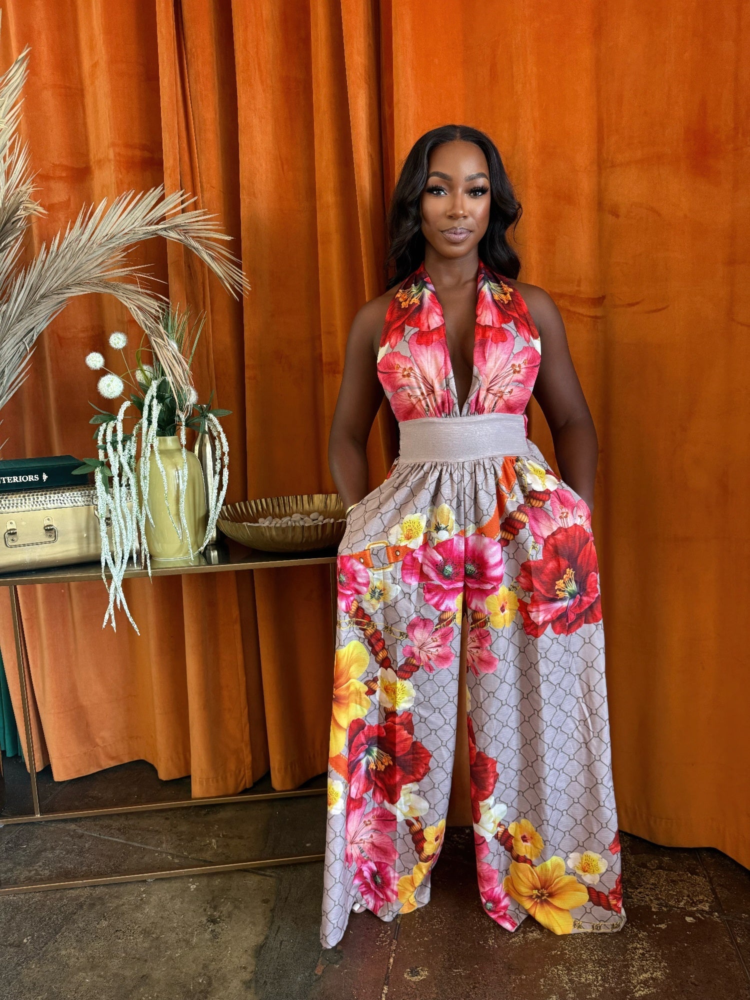 Crowned Energy CO. S ENDLESS MOON Jumpsuit Paradise Bloom Jumpsuit