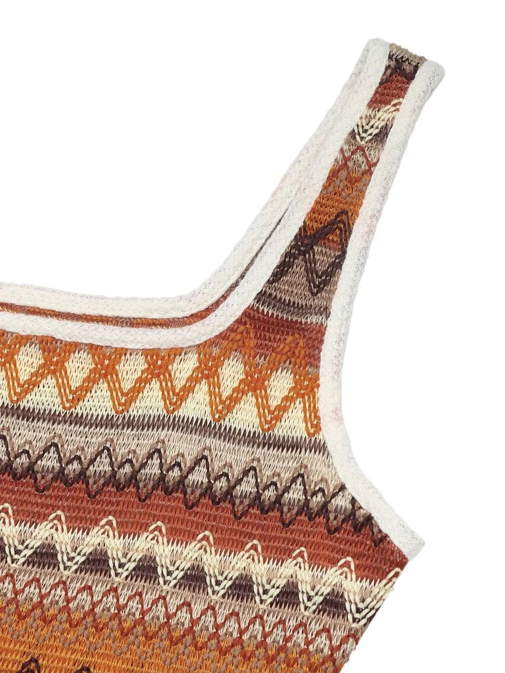 Perfee Side Slit Contrast Sleeveless Midi Tank Dress - Crowned Energy CO.