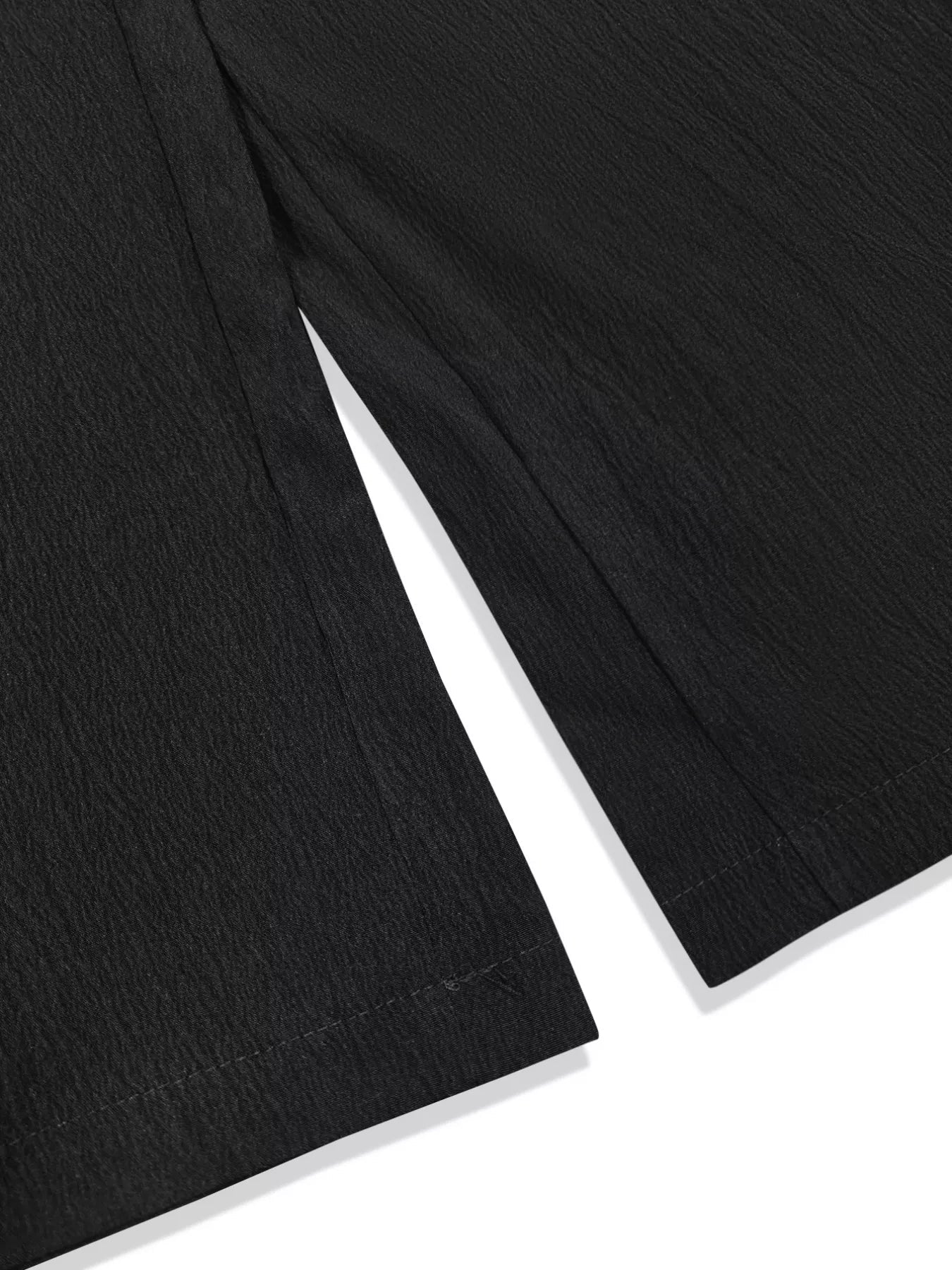 Plus Size High Waist Wide Leg Smocked Waist Pants - Crowned Energy CO.