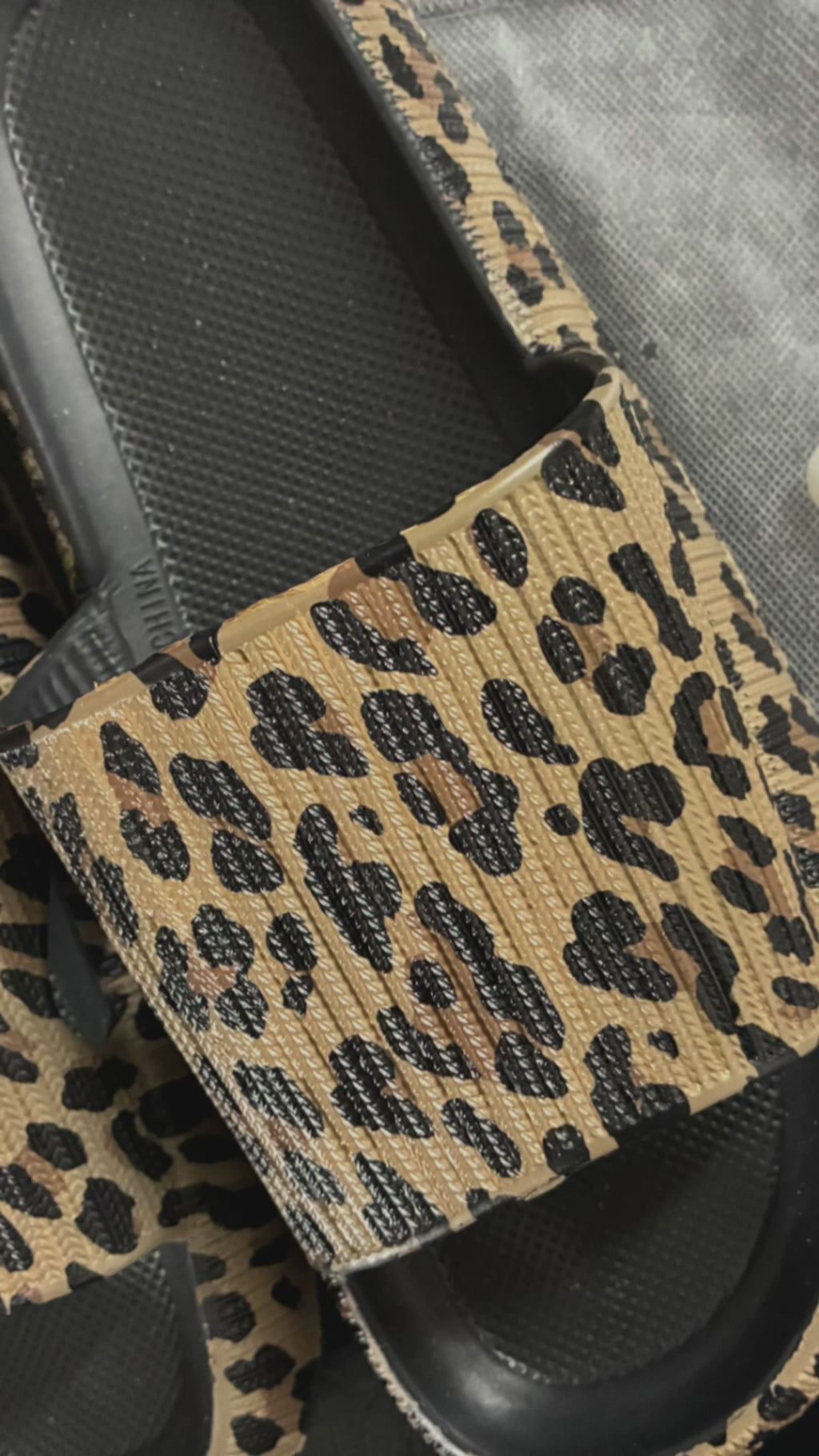 Thick Sole Slip-On House Slippers With Printed Design