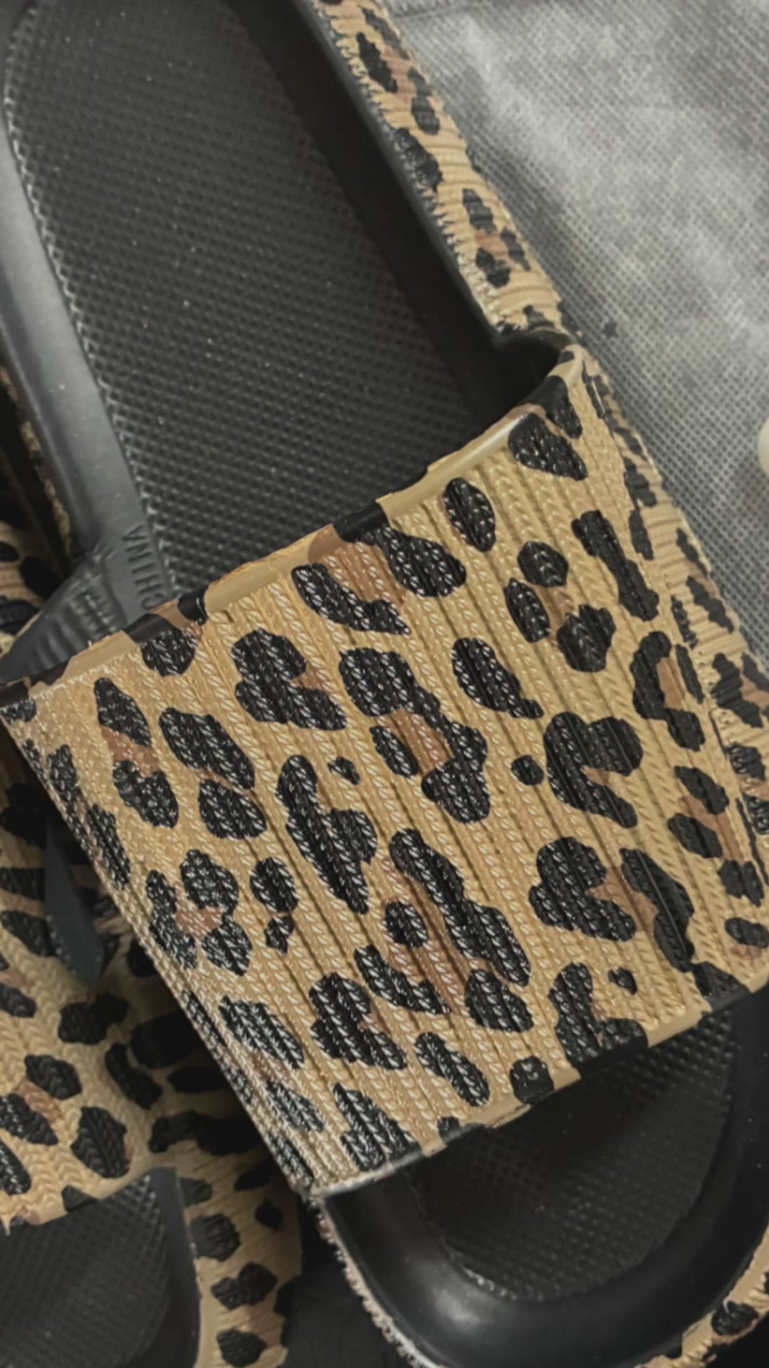 Thick Sole Slip-On House Slippers With Printed Design