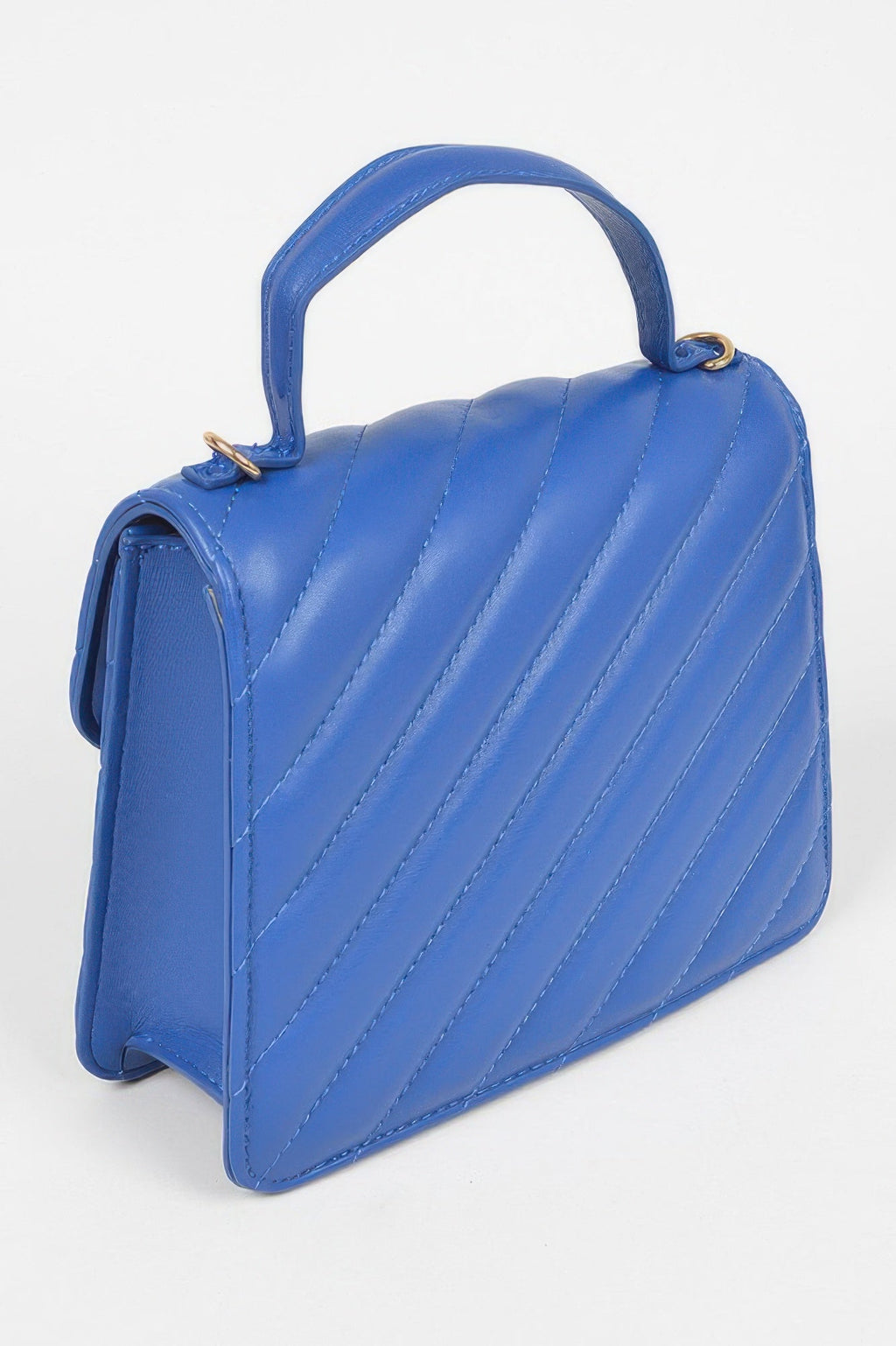 Quilted Top Handle Flap Bag - Crowned Energy CO.