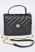 Quilted Top Handle Flap Bag - Crowned Energy CO.