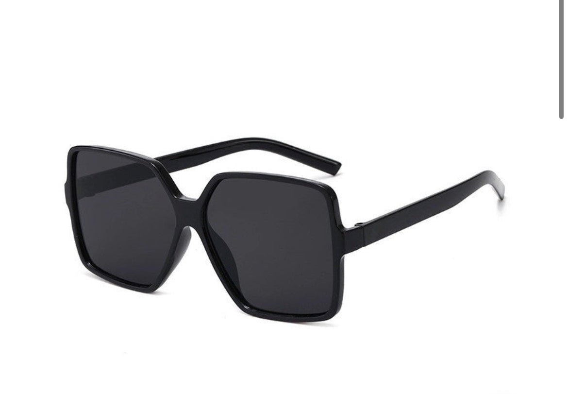 Retro Gradient Square Frame Sunglasses - Crowned Energy CO.