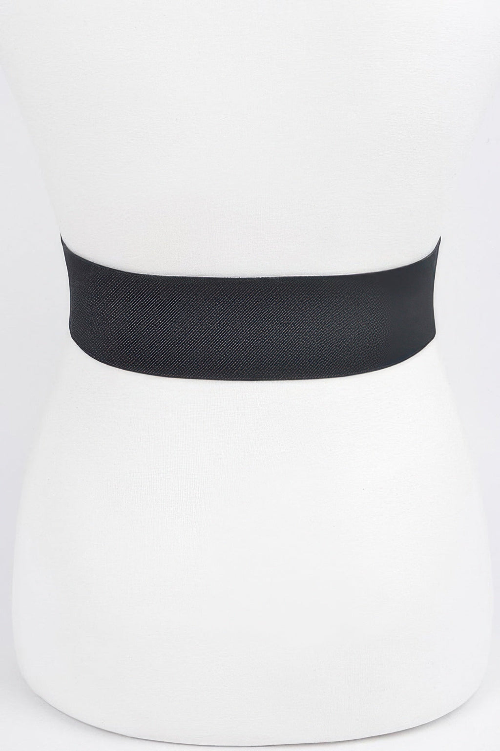 Rhinestone Buckle Plus Size Elastic Belt - Crowned Energy CO.