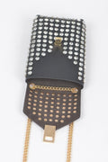 Rhinestone Cellphone Crossbody Belt Bag - Crowned Energy CO.