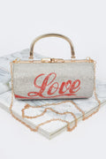 Rhinestone Love Party Clutch - Crowned Energy CO.