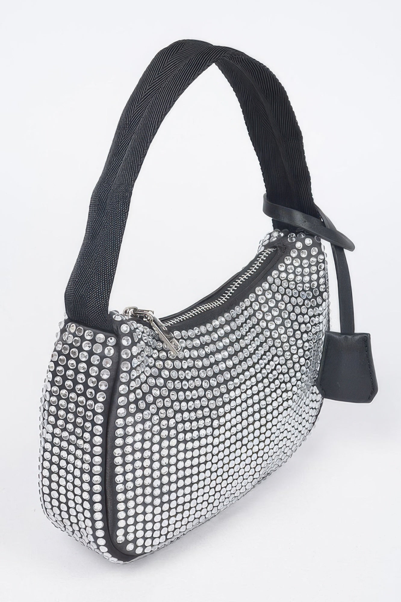 Rhinestone Simple Shoulder Bag - Crowned Energy CO.