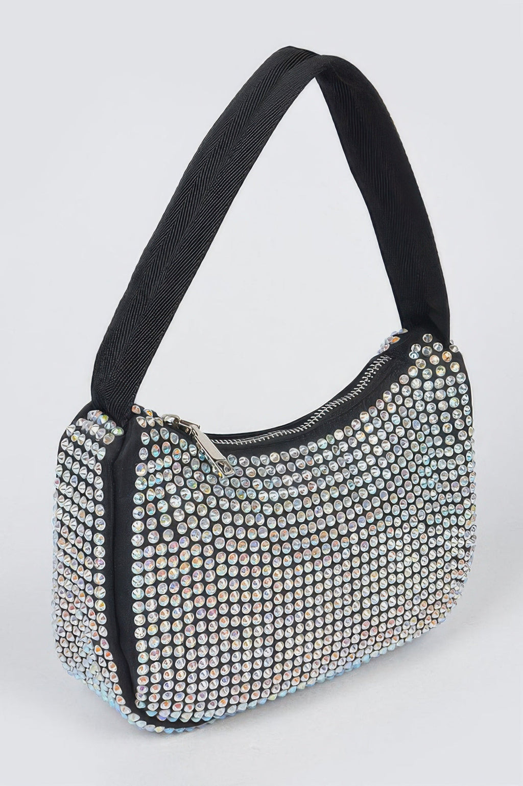 Rhinestone Simple Shoulder Bag - Crowned Energy CO.