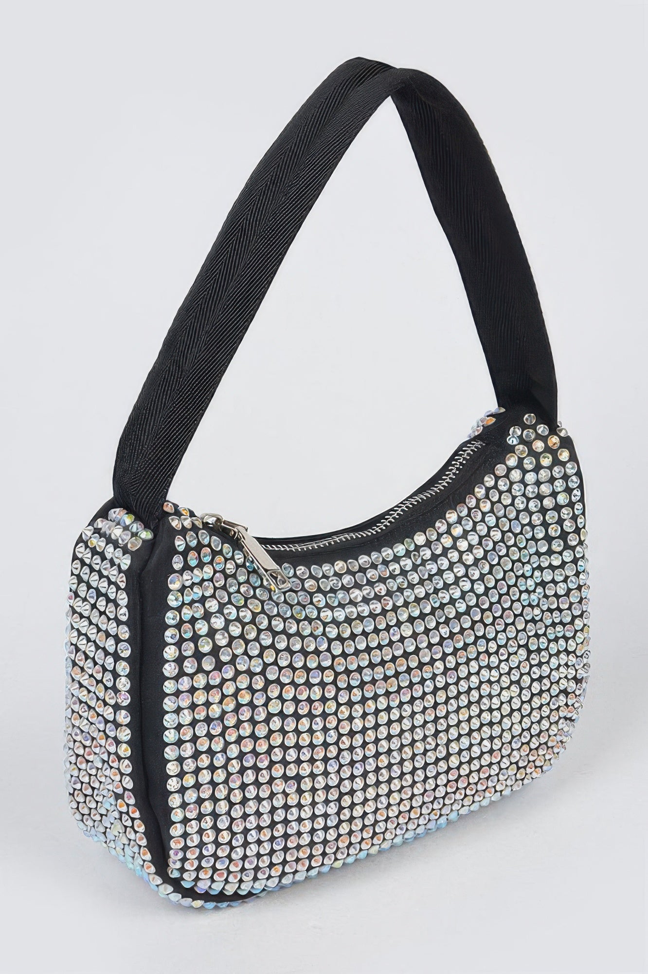 Rhinestone Simple Shoulder Bag - Crowned Energy CO.
