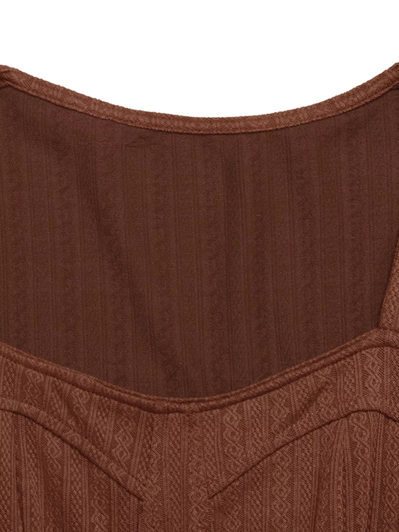 Ruffled Hem Long Sleeve Knit Dress - Crowned Energy CO.